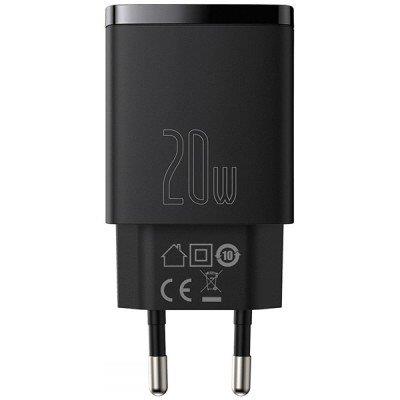 شارژر دیواری بیسوس مدل CCXJ-B01 20W 2 Port Baseus CCXJ-B01 20W 2 Port Wall Charger